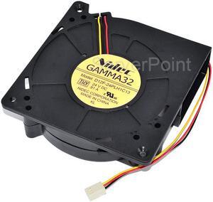 Genuine  D12F-24PLH1C13 DC24V 0.91A 3-Pin Cooling Fan