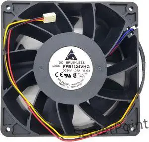 FFB1424VHG 14050 14CM 24V 1.37A fan drive three-line winds fan for 140*140*50mm