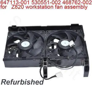 For HP Z820 Workstation Fan Assembly 647113-001 530551-002 468762-002 Four Lines Cooling Fan