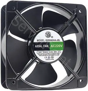 G20060HA2BL the CW - 220 v 200 * 200 * 60 mm 20060 axial flow fan One year warranty