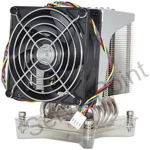 4U Active CPU Heatsink Cooling for X9 UP/DP Systems SNK-P0050AP4 Active Cpu Heatheat Sink And Fan For X9