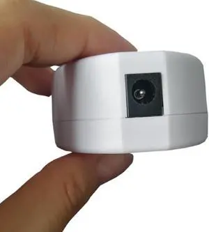 White poe connector 802.3af poe splitter 100mbps passive Power over Ethernet RJ45 adapter 12V-56V for IP Camera