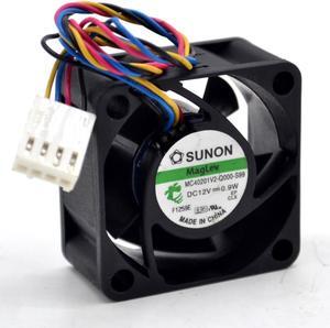 For SUNON MC40201V2-Q000-S99 4020 40mm 12V 0.9W 4 wire PWM cooling fan  40*40*20mm