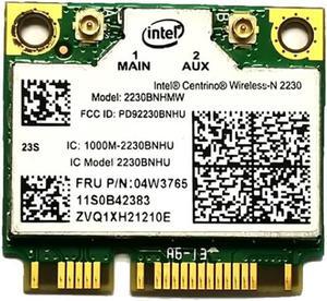 For Intel Centrino Wireless-N 2230 2230BNHMW 300Mbps Wifi Bluetooth 4.0 Mini PCIe wifi Card 04W3765 for Y400 Y500 Y410P Y430P