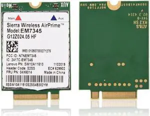 Sierra EM7345 04X6014 LTE Module 4G WWAN Card For Lenovo ThinkPad X240 T440 T440P X250 T450 W540 W541 X1 Carbon Yoga 15 Laptop