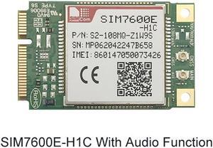 SIMCOM SIM7600E-H1C-PCIEA SIM7600E-H1C+Audio function LTE Cat4 Module B1/B3/B5/B7/B8/B20 B38/B40/B41 for EMEA/Korea/Thailand