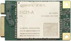Quectel LTE EC21-A EC21 Mini Pcie 4G module FDD-LTE/TDD-LTD B2/B4/B12 CAT1M Module Modem AT&T North Amercian 100% &