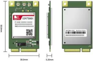 SIMCOM SIM7500JC MINI PCIE LTE Cat1 LTE-FDD module B1/B18/B19/B26 band for Japan Multi-constellation GNSS receiver support