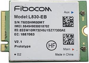 Fibocom L830-EB LTE Cat6 M.2 module 4G Wreless Card for Thinkpad X280 X380 Yoga S1 4th P52s T580 T480s L580 L480 T480 laptop
