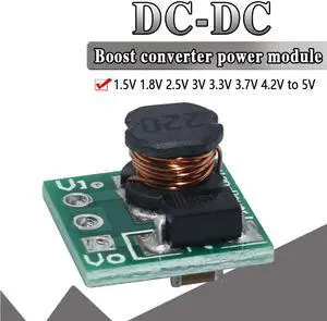 WAVGAT 0.9-5V To 5V DC-DC Step-Up Power Module Voltage Boost Converter Board 1.5V 1.8V 2.5V 3V 3.3V 3.7V 4.2V To 5V