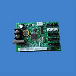 RGB tri-color lintel led screen display controller HC-1 card come with 4 groups RGB HUB08