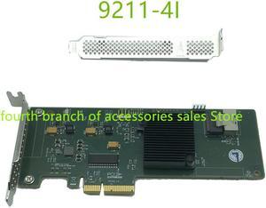 9211-4I LSI00190 4 port RAID HBA JBOD SAS2004 6Gb PCI-E 2.0 X4 ,SAS Cable not included