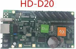D20 HD-D20 RGB video full color LED display screen controller comes with 6 groups HUB08