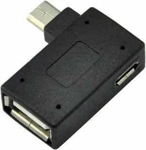 Micro USB OTG Adapter - A Female to Micro - Micro Female Charging for Hard Disk