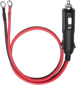 12V 15A Male Plug Cigarette Lighter Adapter Power Plug For Car Backup/Air pump/Electric cup 3FT/1M