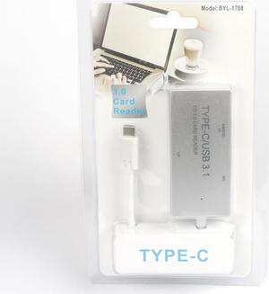 Usb 3.1 TYPE -C TO Card Reader  Usb 3.0 Multi Card Reader For CF/SD/TF/Micro SD/MMS  3.0 CARD READER