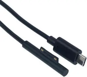 1.8M DC adapter Cable  Charger For Microsoft Surface Pro 5  6 Book Go Tablet  Laptop