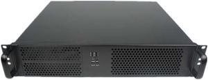 2U IPC Chassis 2U rackmount case depth 390mm ultra-short For Micro ATX/ATX 17 * 17CM motherboard server firewall computer