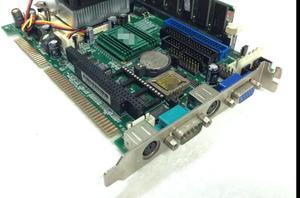 HSC-1531VD 100%OK Embedded IPC Board  ISA Slot Industrial motherboard Half-Size CPU Card PICMG1.0 With CPU RAM PC104
