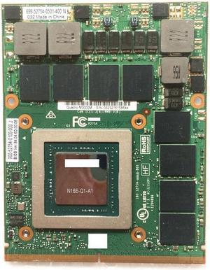 CN-0H99YY 0H99YY H99YY Quadro M3000M 4GB GDDR5 MXM 3.0b Video Card N16E-Q1-A1 for Precision 7710 M6800 Laptop