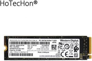 00UP683 / SSS0L24740- Genuine SN720 NVMe 512GB M.2 PCIe 3x4 2280 SSD Solid State Drive SDAQNTW-512G for Lenovo