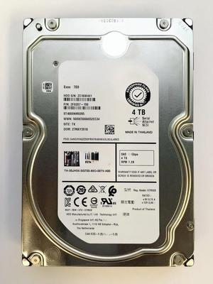 For Dell 4T SAS 3.5 12Gb 05JH5X 5JH5X ST4000NM0295 R740 Hard Disk