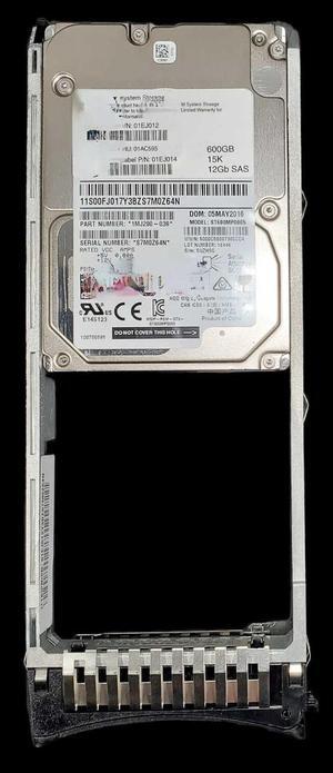 For IBM 01EJ012 01AC595 01EJ014 600G 15K SAS 12Gb 2.5 V5000 hard disk