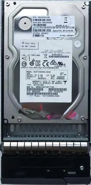 For NetApp X477A-R6 35P2872 35P2873 4T SAS DS4246 DS4243 storage hard disk
