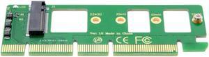 PCI-E 3.0 16x x4 Adapter NGFF M-key NVME AHCI SSD Adapter for XP941 SM951 PM951 A110 m6e 960 EVO SSD