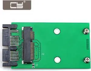 DZ  Mini PCI-E mSATA SSD to 1.8" Micro SATA 7+9 16pin Adapter Add on Cards PCBA for SSD Hard Disk