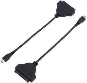 Type C USB 3.1 Male to SATA 22 Pin 2.5" Hard disk driver SSD Adapter Cable for Laptop & Laptop