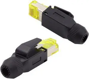 2pcs/lot STP UTP Shield Cat6 RJ45 8P8C Plug Assembly Crimp Type for Industrial Network Ethernet Patch Cord
