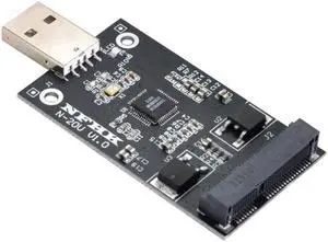 Mini PCI-E mSATA to USB 2.0 External SSD PCBA Conveter Adapter Pen Driver Card without Case