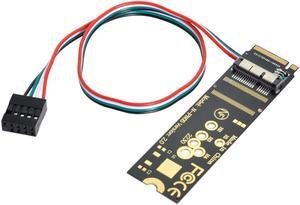 NVME M.2 NGFF Key-M SSD 
BCM94360CD BCM94360CS BCM943602CS BCM94360CS2 WiFi Card Adapter