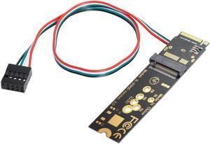 M.2 NGFF Key-M NVME SSD Adapter Wireless NGFF A/E-Key WiFi Card for AX200 Wifi 6 Bluetooth 5.1 ZIHAN