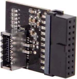 USB 3.1 Front Panel Socket to USB 3.0 20Pin Header Male Extension Adapter for Motherboard USB 3.1 Front Panel Socket to USB 3.0 20Pin Header Male Extension Adapter for Motherboard