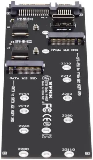 SFF-8612 8611 to U.2 Kit M-Key to NVME PCIe SSD Oculink NGFF to SATA Adapter for Mainboard