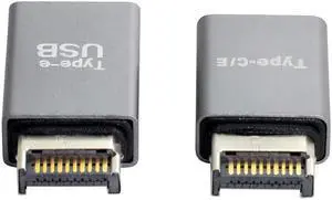 2pcs USB 3.1 Front Panel Header Male Type-E to Type-A & Type-C USB-C Motherboard Extension Data Adapter 2pcs USB 3.1 Front Panel Header Male Type-E to Type-A & Type-C USB-C Motherboard Extension Data Adapter