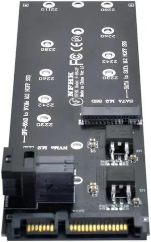 22Pin SATA Adapter SFF-8643 to M.2 U2 Kit NGFF M-Key to Slimline SAS NVME PCIe SSD SATA SSD Adapter for Mainboard
