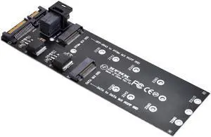 22Pin SATA Adapter SFF-8643 to M.2 U2 Kit NGFF M-Key to Slimline SAS NVME PCIe SSD SATA SSD Adapter for Mainboard