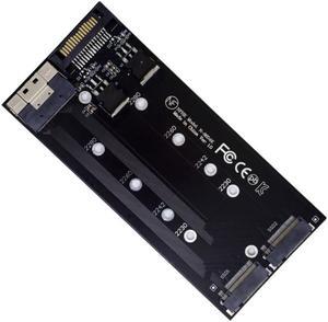 PCIE Express 3.0 4.0 Raid Card VROC Dual 2X NVME M.2 AHCI Raid0 Hyper Adapter Slimline SFF-8654 8X