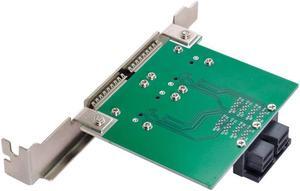 SFF-8088 To SAS HD SFF-8643 PCBA Female Adapter Dual Ports Mini SAS Internal