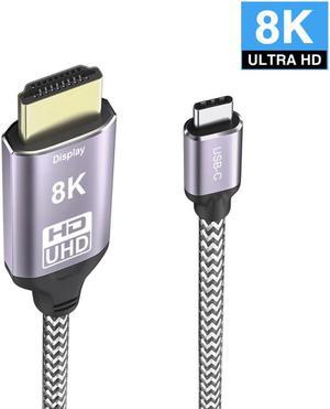 USB4 USB-C Type-C Source to HDTV 2.0 Display 8K UHD 4K DP to HDTV Male Monitor Cable Connector 1.8m 6ft