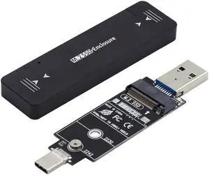 To NVME M-key M.2 NGFF SATA SSD PCBA Case 2230/2242mm Adapter Combo Type-C & USB3.0 RTL9210B Chipset To NVME M-key M.2 NGFF SATA SSD PCBA Case 2230/2242mm Adapter Combo Type-C & USB3.0 RTL9210B Chipset