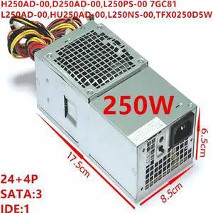 PSU For Dell 390 790 990 250W Power Supply H250AD-00 D250AD-00 L250PS-00 AC250PS-01 HU250AD-00 L250NS-00 F250AD-00