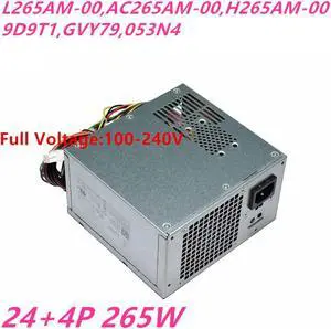 PSU For Dell OptiPlex620 390 790 990 3010 7010MT 265W Power Supply L265AM-00 AC265AM-00 H265AM-00 9D9T1 GVY79 053N4