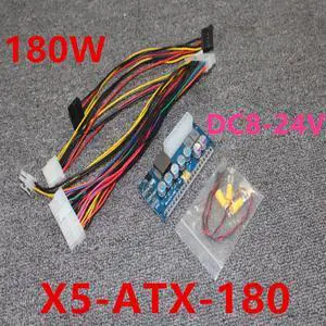 PSU Board For PICO-BOX DC-ATX ITPS DC 8-24V 20PIN Rated 150W Peak 180W Power Module For X5-ATX