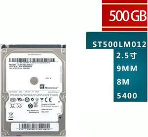 HDD For Samsung 500GB 2.5" SATA 6 Gb/s 8MB 5400RPM 9.5MM For Internal Hard Disk For Notebook HDD For ST500LM012