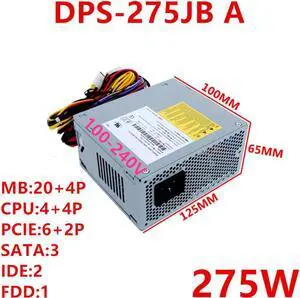 PSU For Delta SFX MATX HTPC 275W Switching Power Supply DPS-275JB A