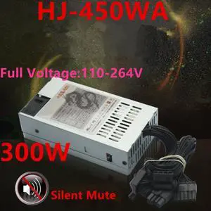 PSU For Royal Legend AIO HTPC FLEX NAS Small 1U MS04 Rated 300W Peak 450W Switching Power Supply HJ-450WA